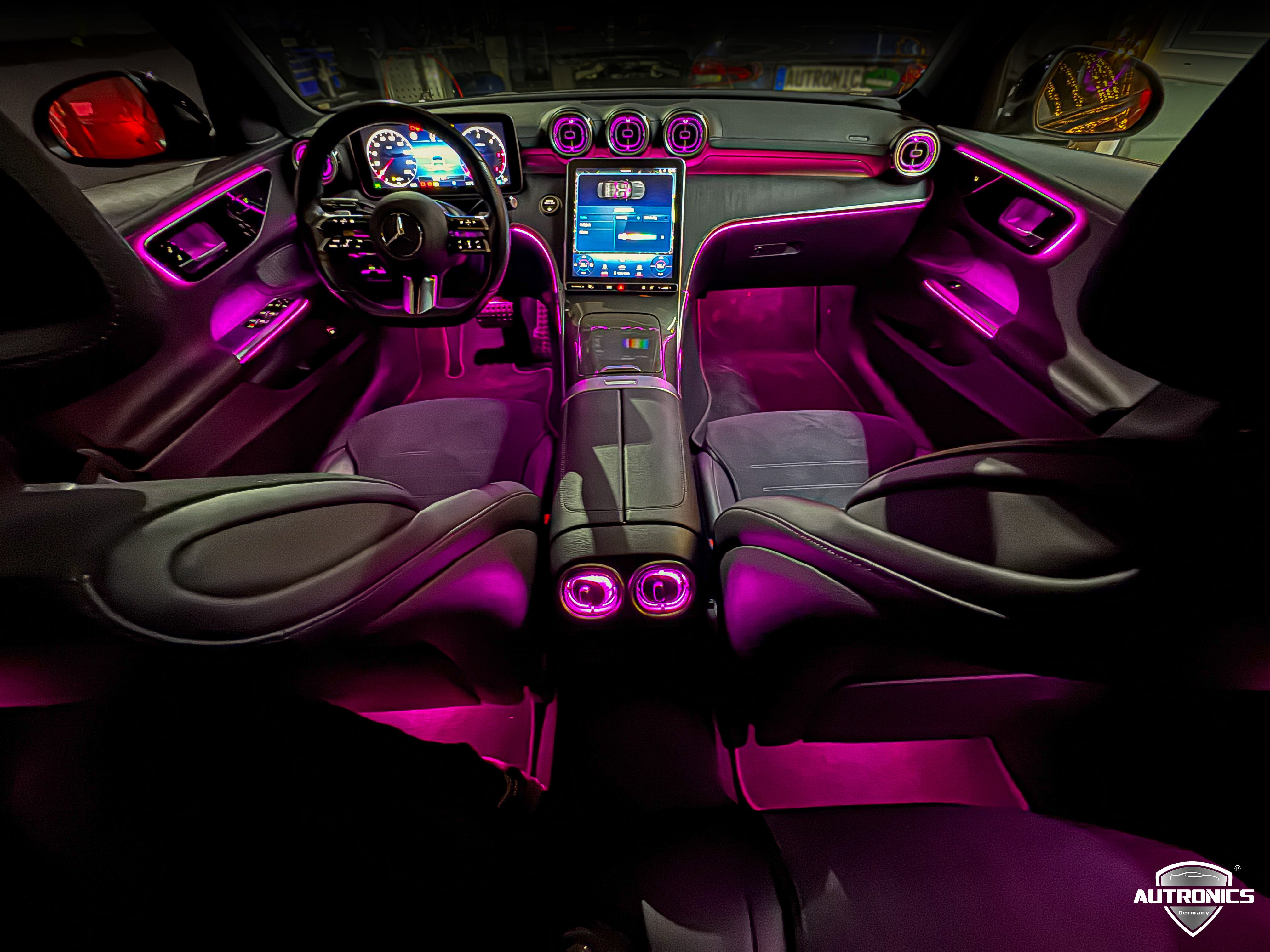 Ambientebeleuchtung Nachrüsten Mercedes C/GLC W206/W254 – LED Innenraumlicht