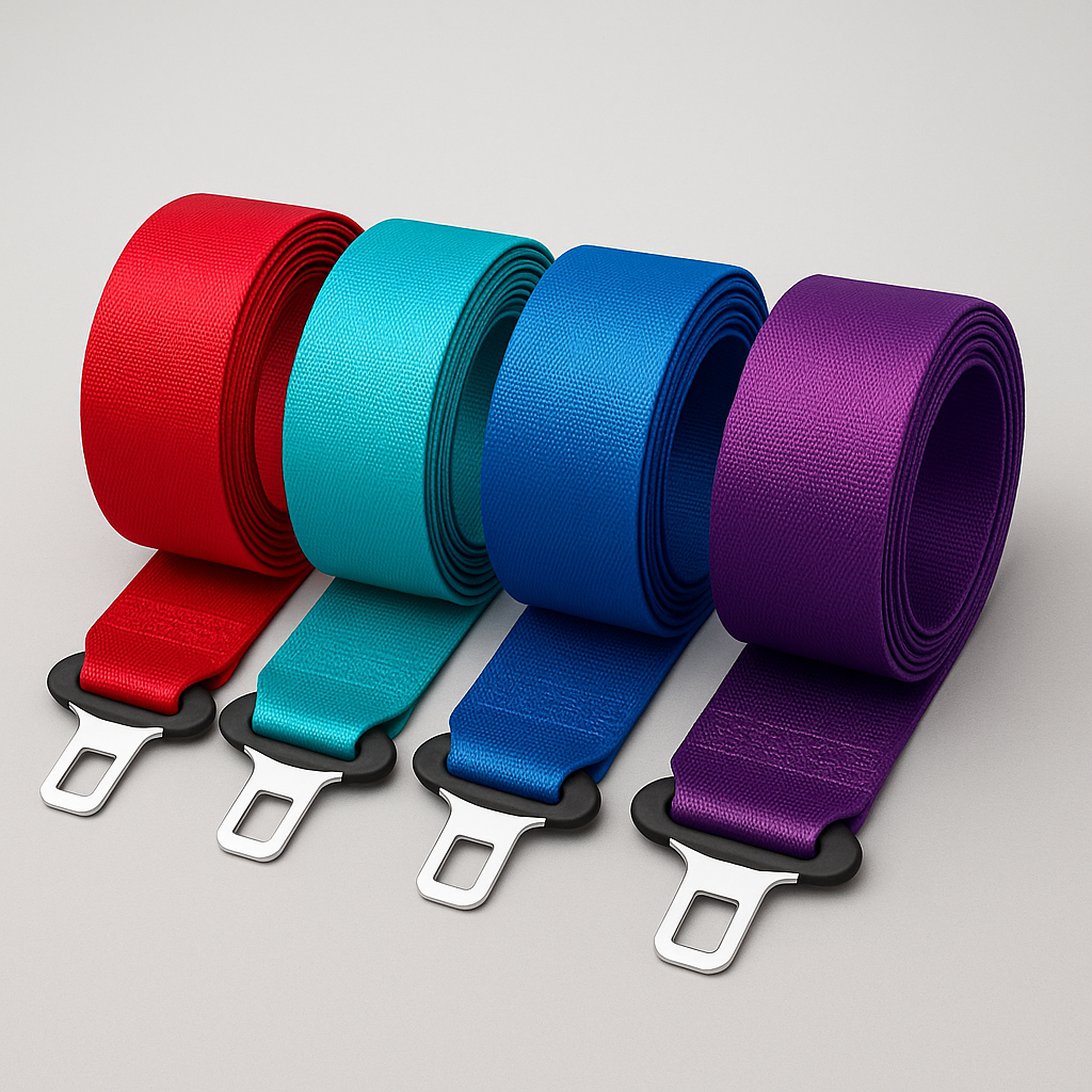 Autogurte beziehen lassen Farbige Sicherheitsgurte Auto- Gurt nach Wunsch (Versandservice)