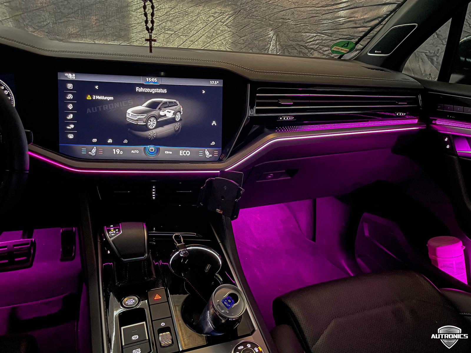 LED Ambientebeleuchtung Nachrüsten – Premium Innenraumlicht für VW Touareg III (3. Generation)