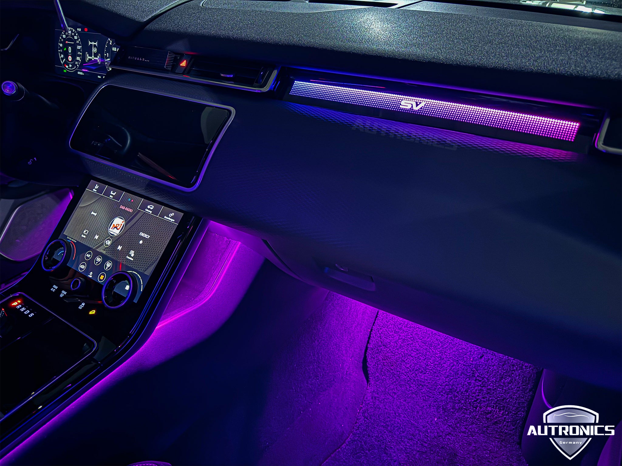 LED Ambientebeleuchtung Nachrüsten – Premium Innenraumlicht für Range Rover Sport L494