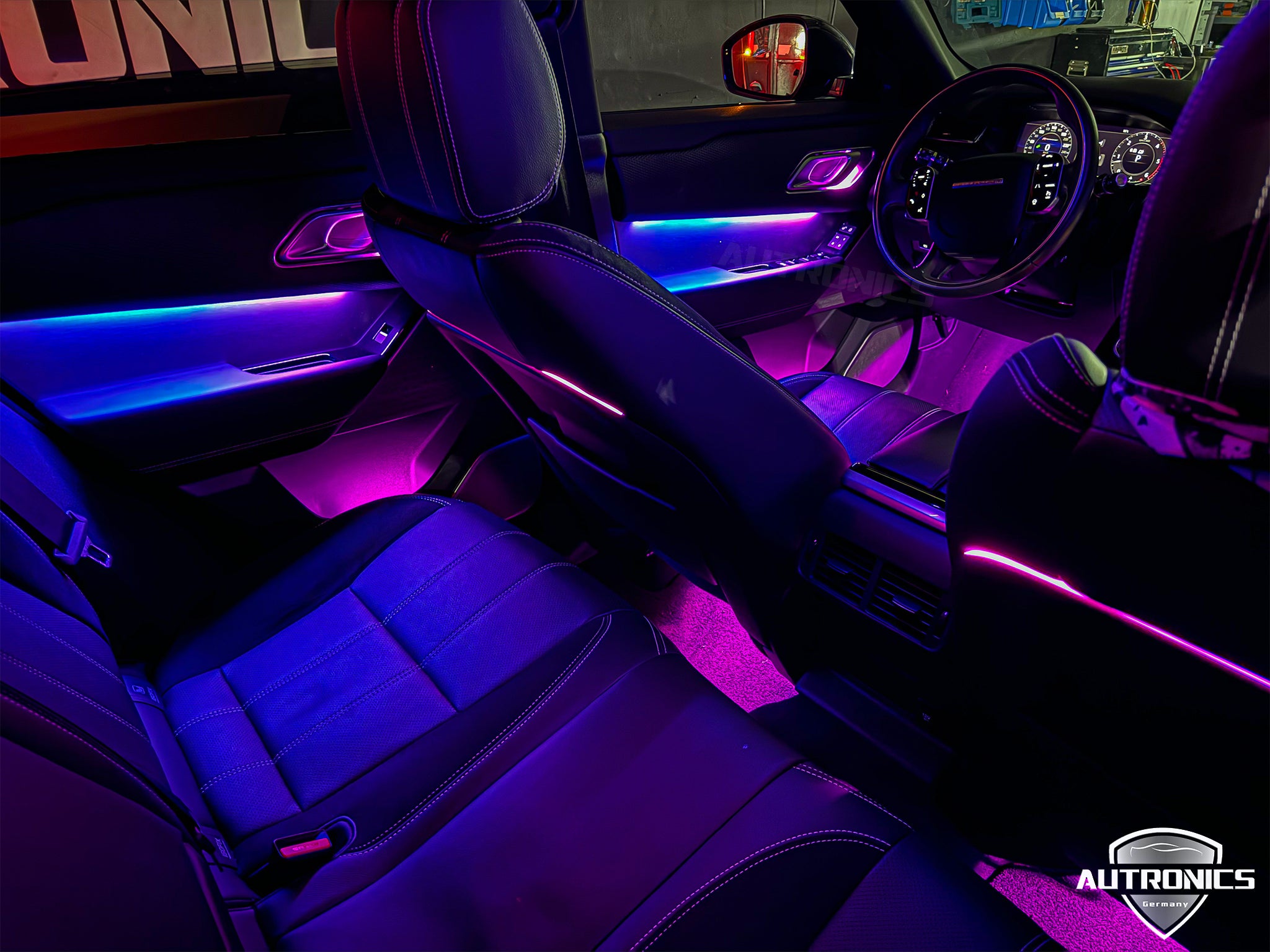 LED Ambientebeleuchtung Nachrüsten – Premium Innenraumlicht für Range Rover Sport L494