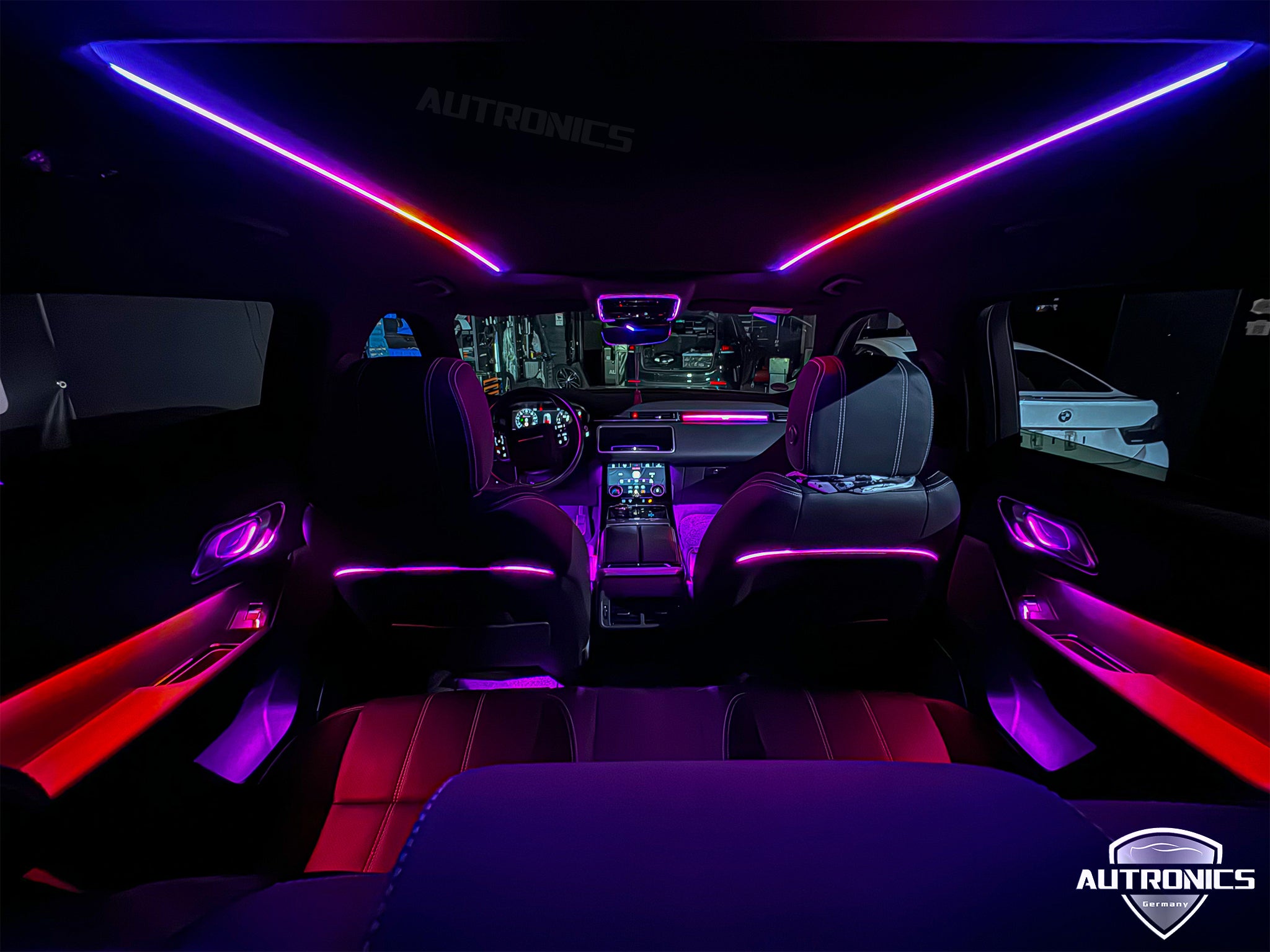 LED Ambientebeleuchtung Nachrüsten – Premium Innenraumlicht für Range Rover Sport L494
