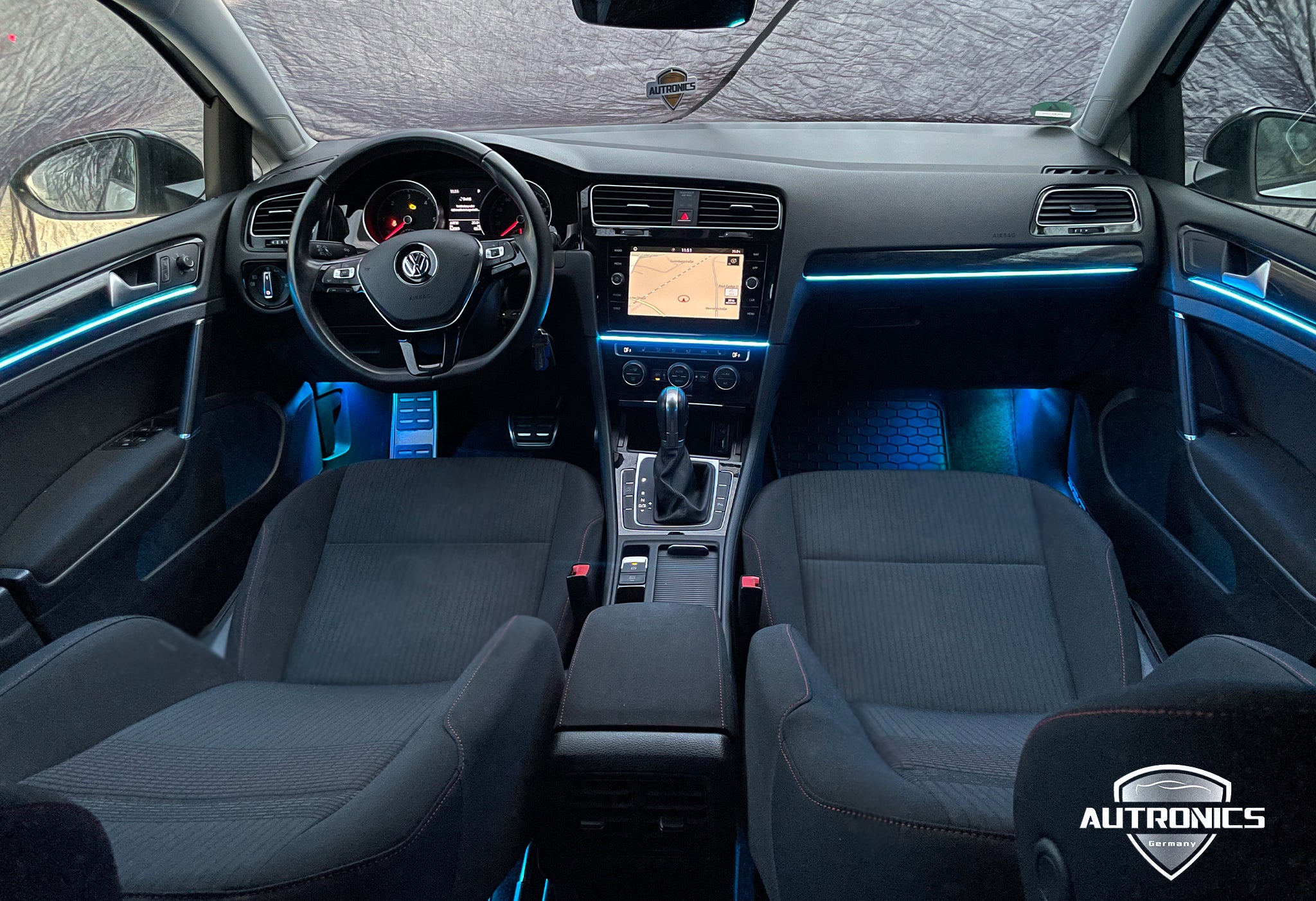 LED Ambientebeleuchtung Nachrüsten – Premium Innenraumlicht für VW Golf 6