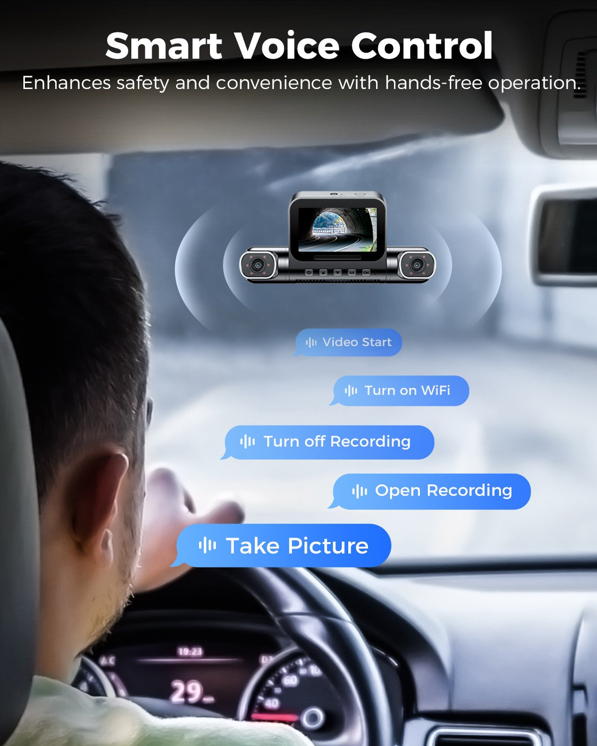 Dashcam Auto Kamera 180° / 360° Sicherheitskamera mit 24/7 Aufnahme & professionellem Einbau