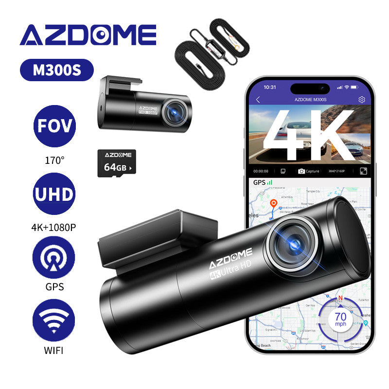 Dashcam Auto Kamera 180° / 360° Sicherheitskamera mit 24/7 Aufnahme & professionellem Einbau