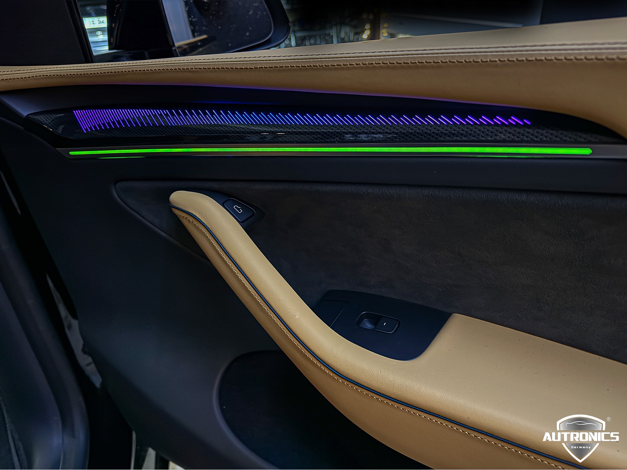 LED Dynamische- Ambientebeleuchtung Nachrüsten – Premium Innenraumlicht für Tesla Model 3 & Model Y