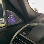 LED Lautsprecher- Abdeckungen Hochtöner Nachrüsten mit Ambientebeleuchtung für BMW X6 G06