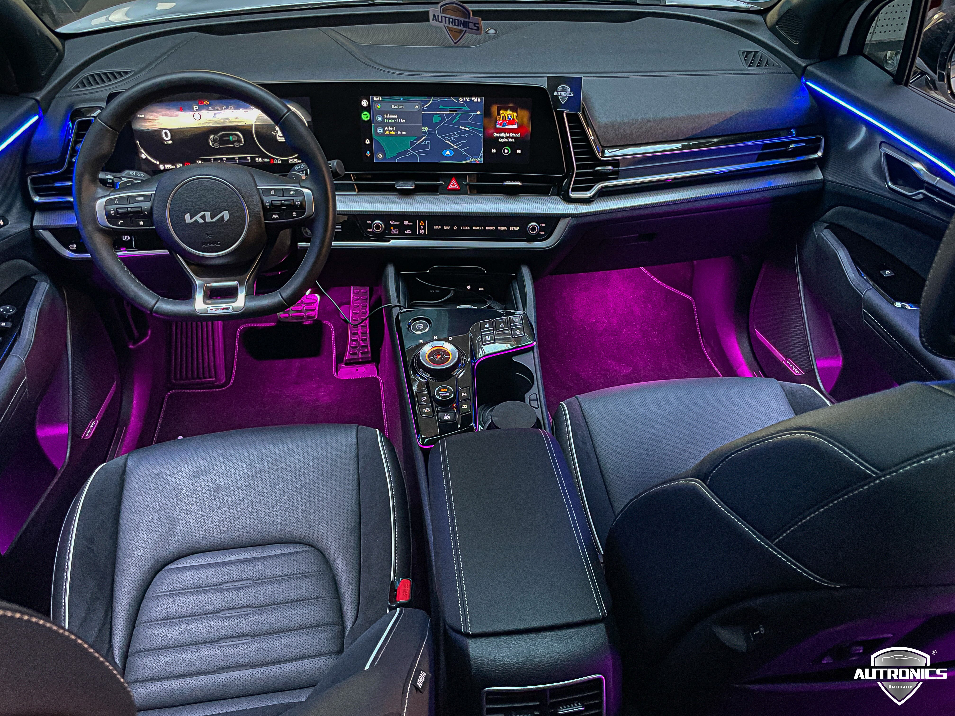 LED Ambientebeleuchtung Nachrüsten – Premium Innenraumlicht für Kia Sportage ab 2021