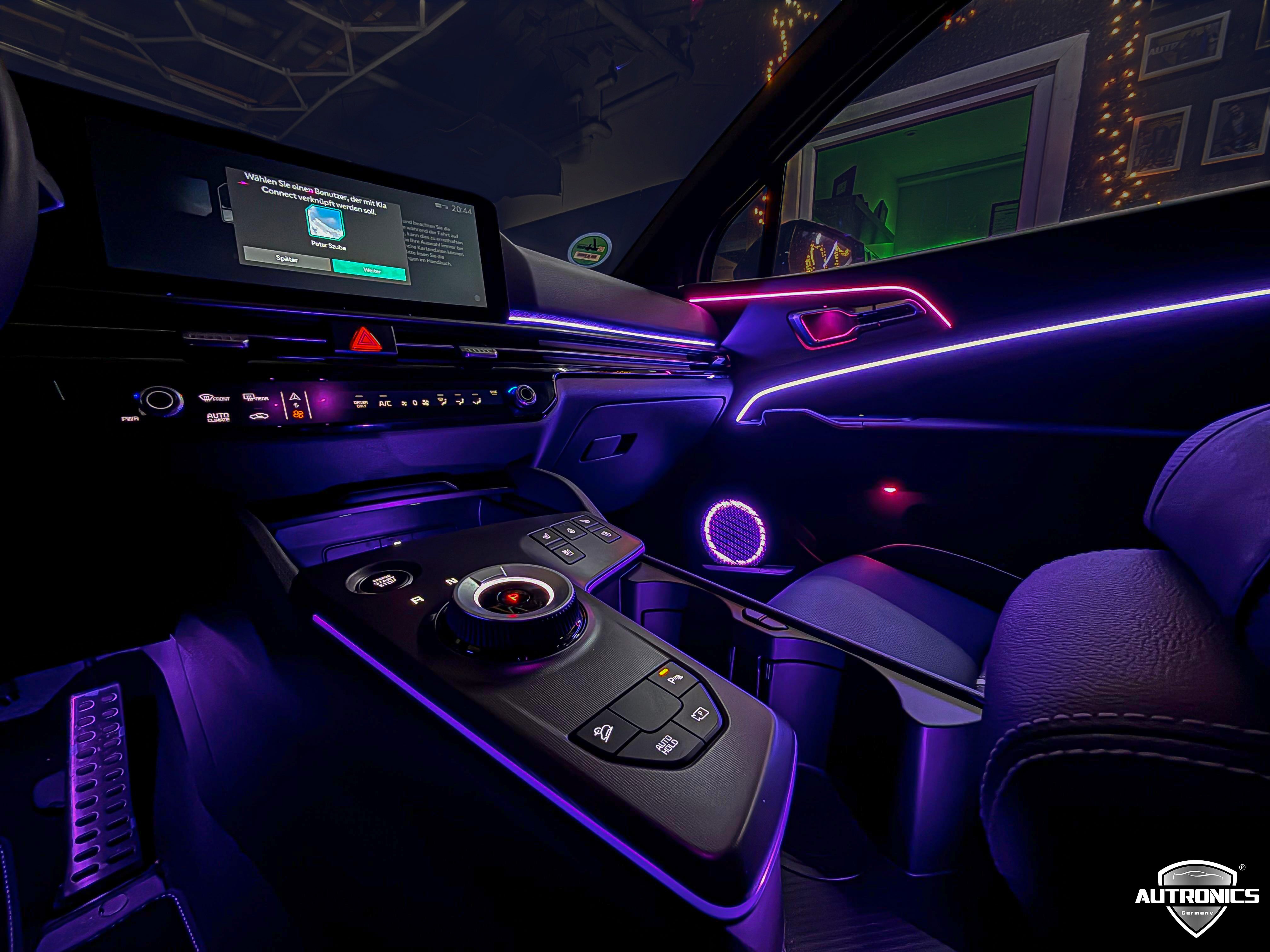 LED Ambientebeleuchtung Nachrüsten – Premium Innenraumlicht für Kia Sportage ab 2021