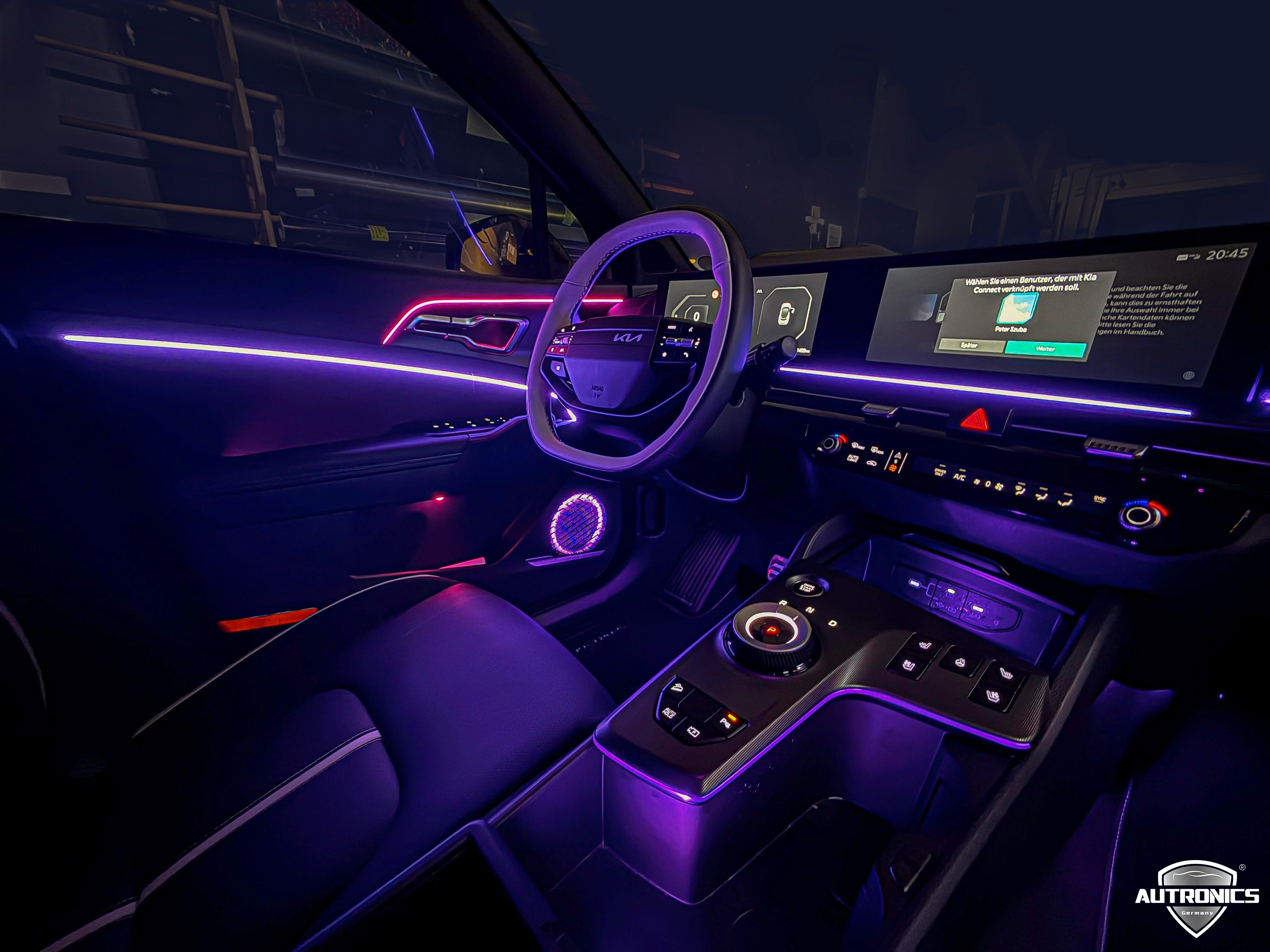 LED Ambientebeleuchtung Nachrüsten – Premium Innenraumlicht für Kia Sportage ab 2021