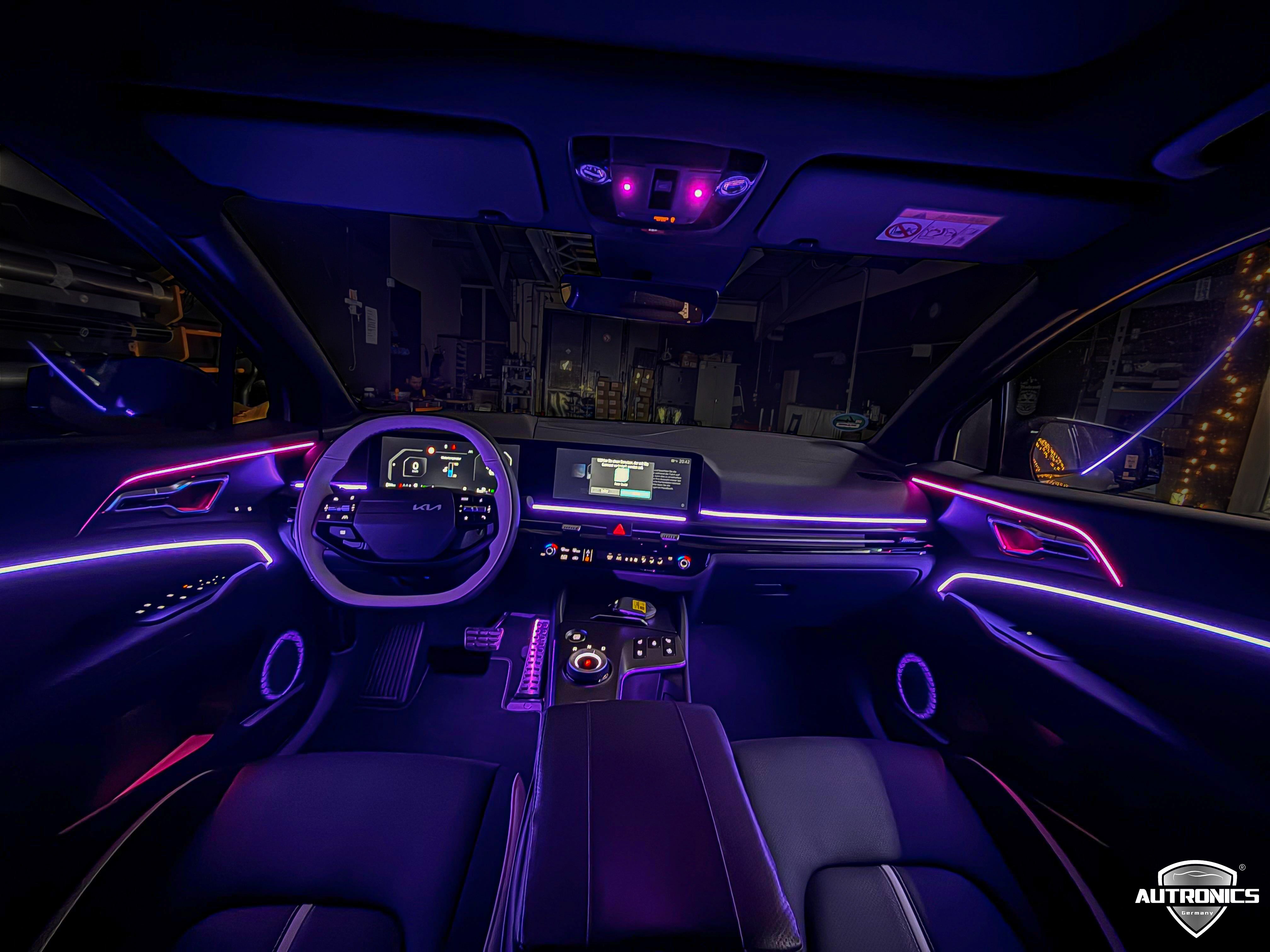 LED Ambientebeleuchtung Nachrüsten – Premium Innenraumlicht für Kia Sportage ab 2021