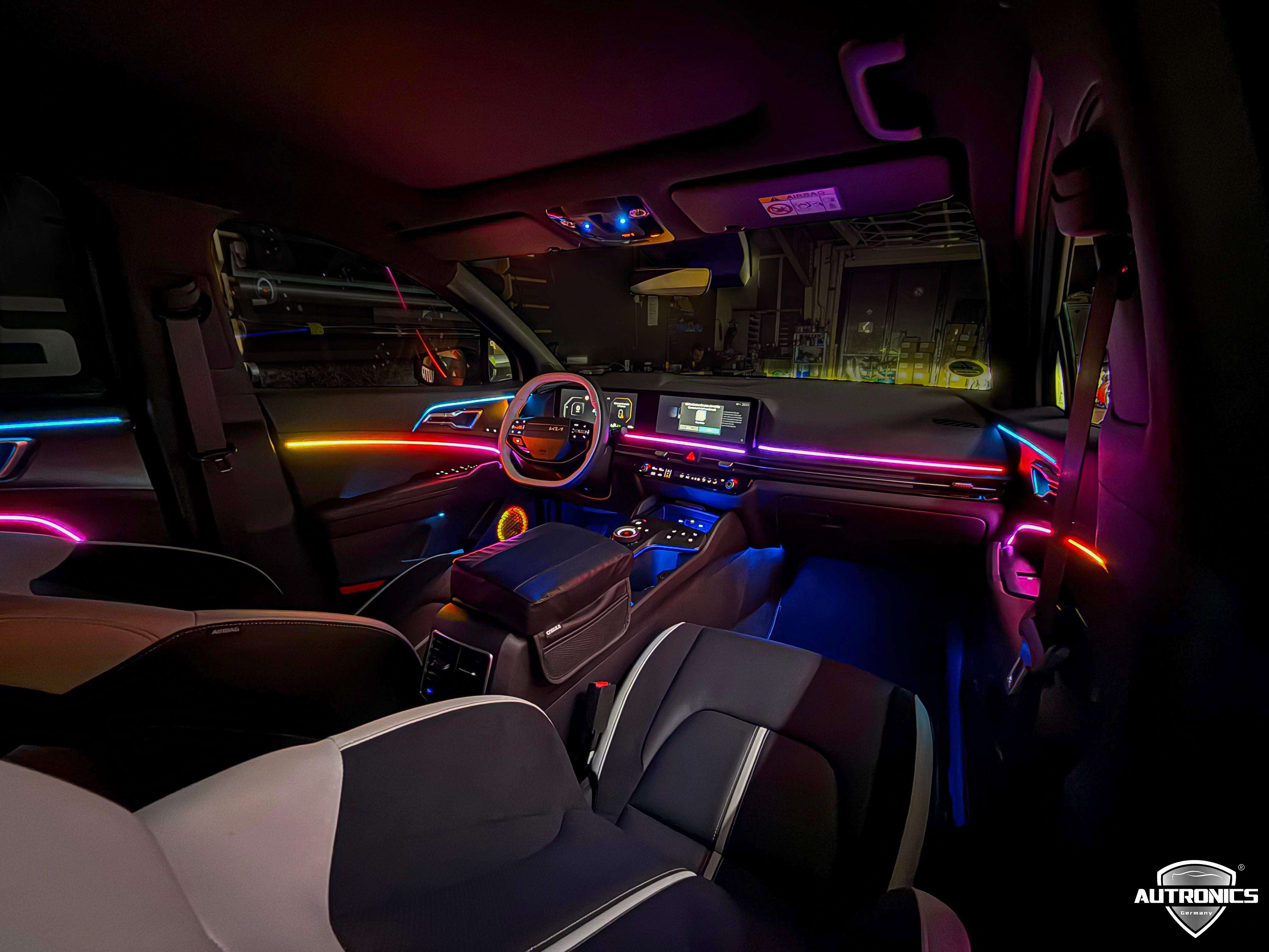 LED Ambientebeleuchtung Nachrüsten – Premium Innenraumlicht für Kia Sportage ab 2021