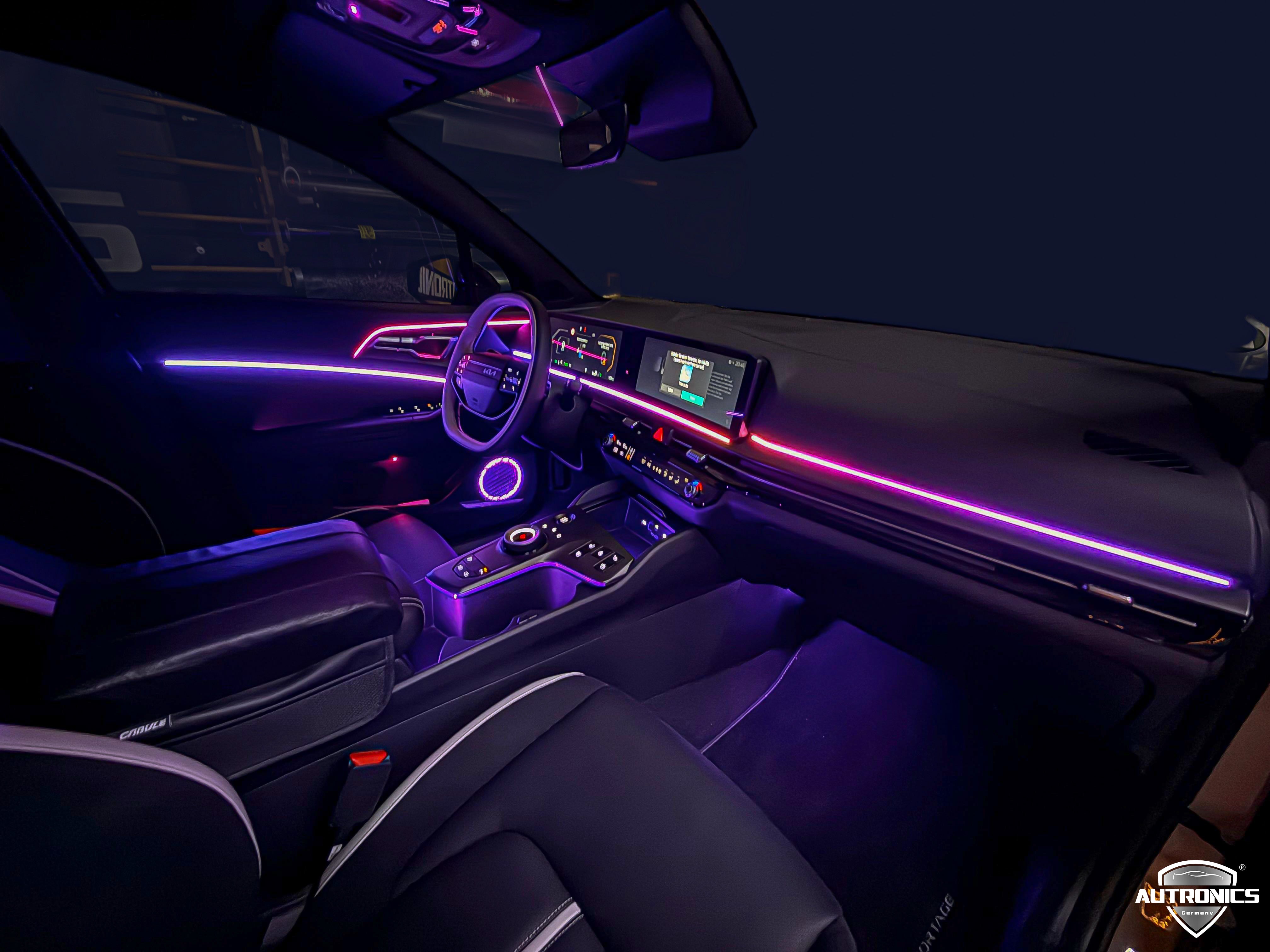 LED Ambientebeleuchtung Nachrüsten – Premium Innenraumlicht für Kia Sportage ab 2021