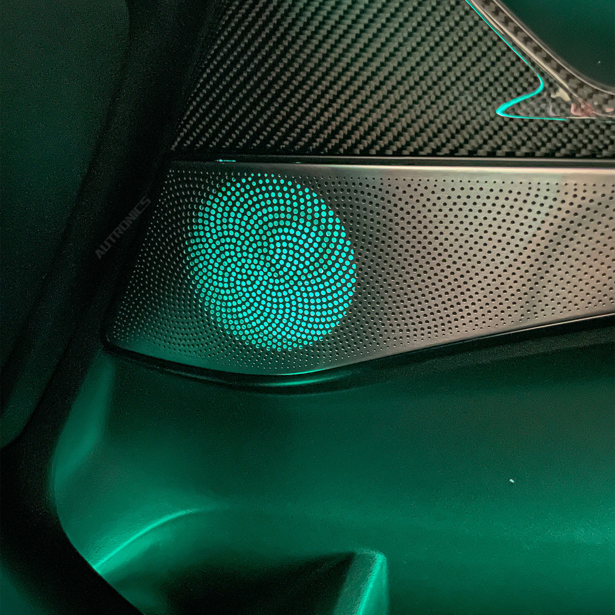 LED Lautsprecher- Abdeckungen Hochtöner Nachrüsten mit Ambientebeleuchtung für BMW X6 G06