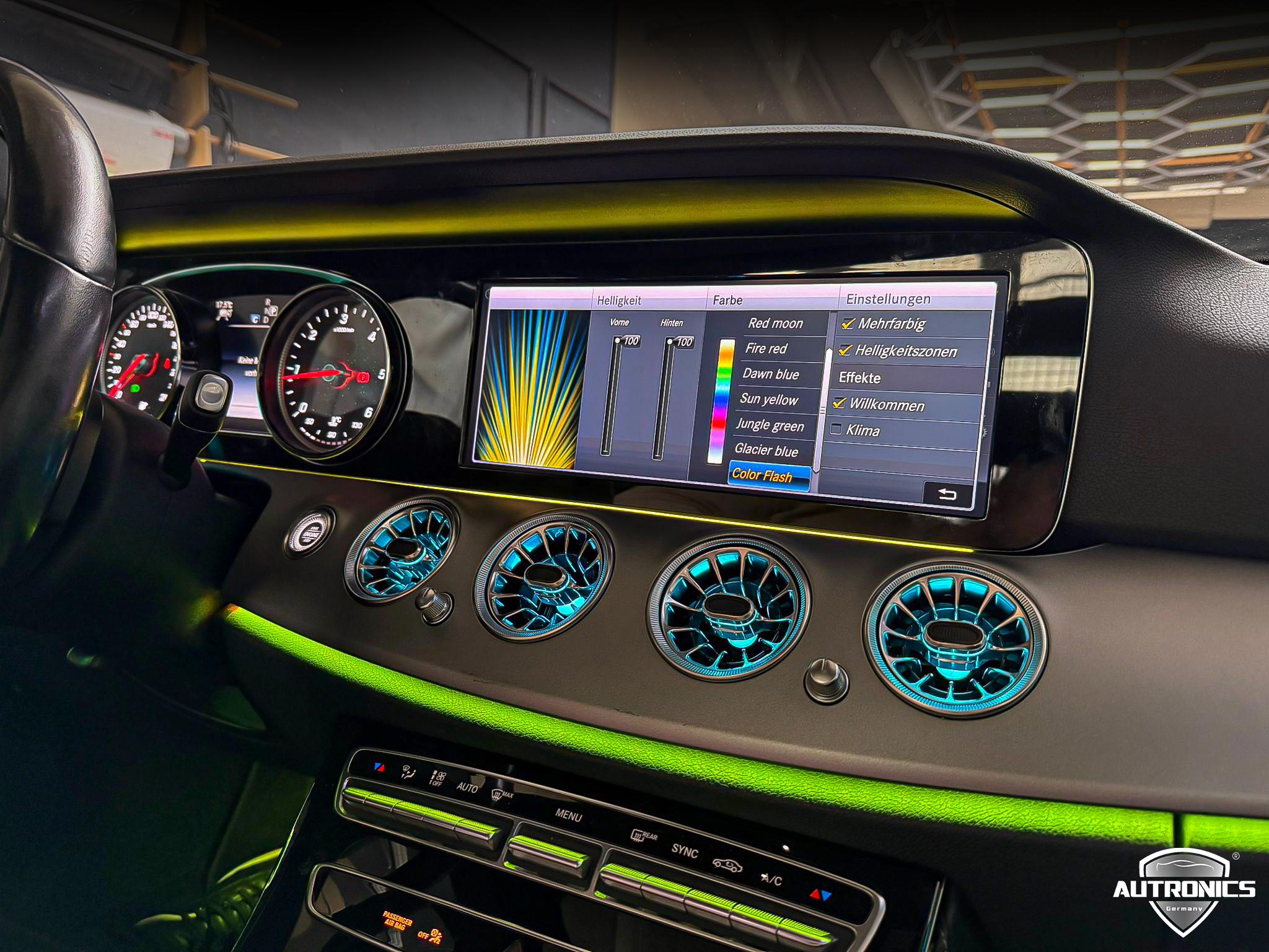 LED Ambientebeleuchtung Nachrüsten – Premium Innenraumlicht für Mercedes E Klasse W213 (2013-2024)