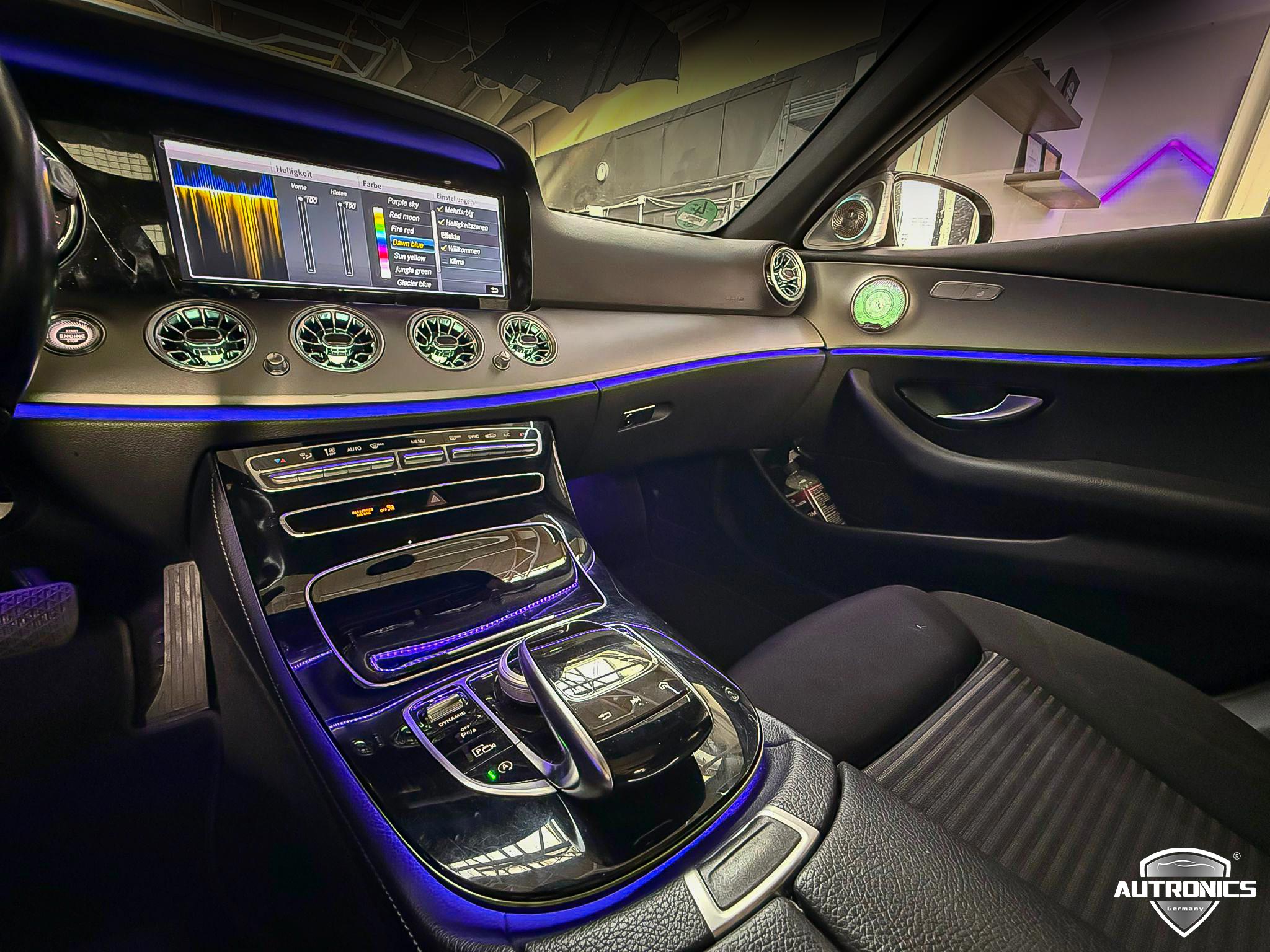 LED Ambientebeleuchtung Nachrüsten – Premium Innenraumlicht für Mercedes E Klasse W213 (2013-2024)