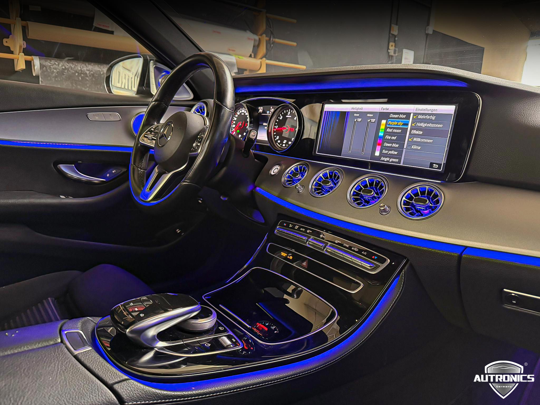 LED Ambientebeleuchtung Nachrüsten – Premium Innenraumlicht für Mercedes E Klasse W213 (2013-2024)