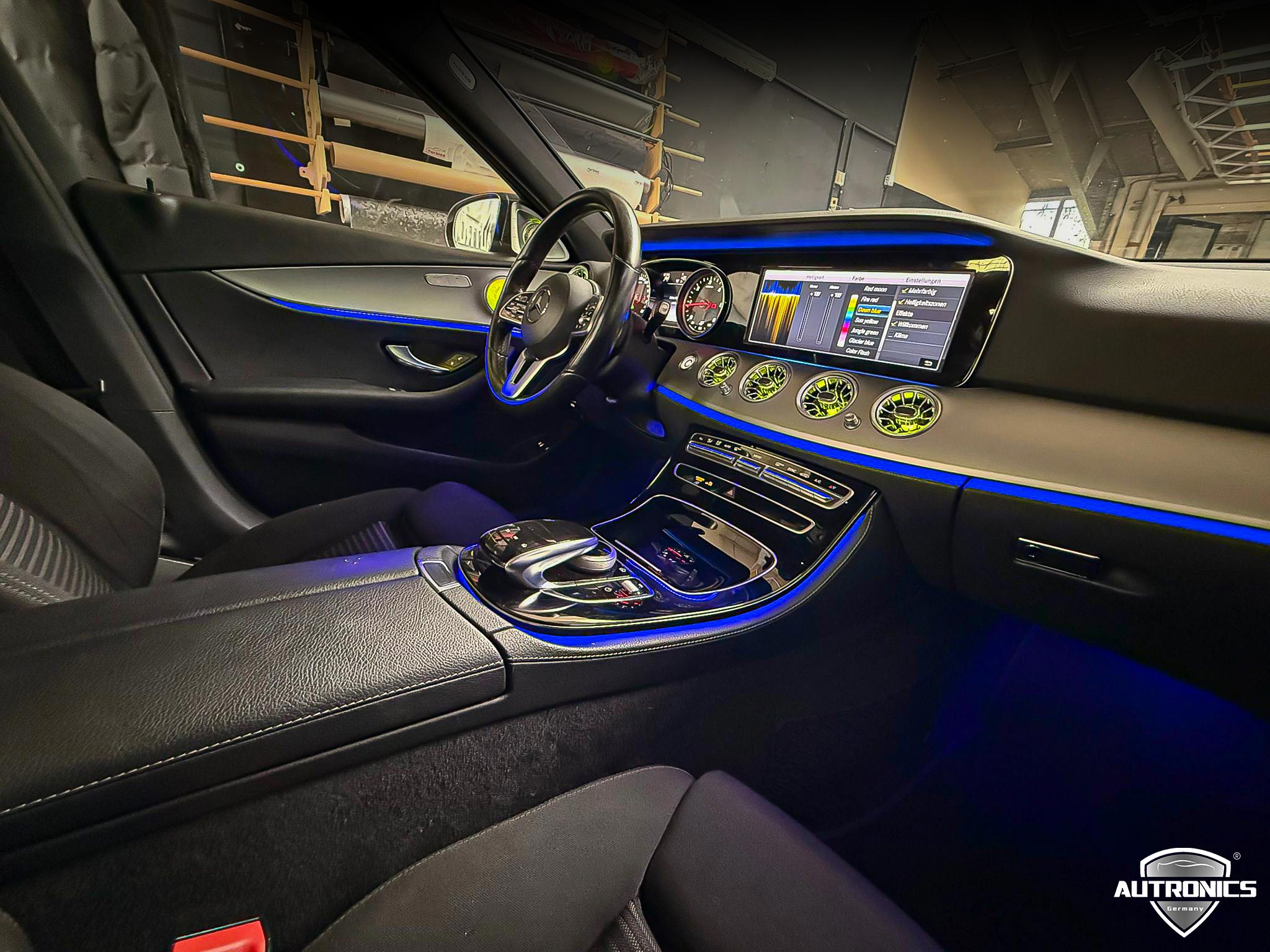 LED Ambientebeleuchtung Nachrüsten – Premium Innenraumlicht für Mercedes E Klasse W213 (2013-2024)