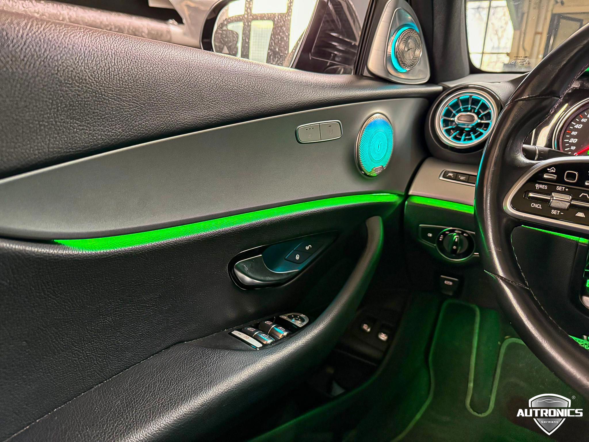 LED Ambientebeleuchtung Nachrüsten – Premium Innenraumlicht für Mercedes E Klasse W213 (2013-2024)