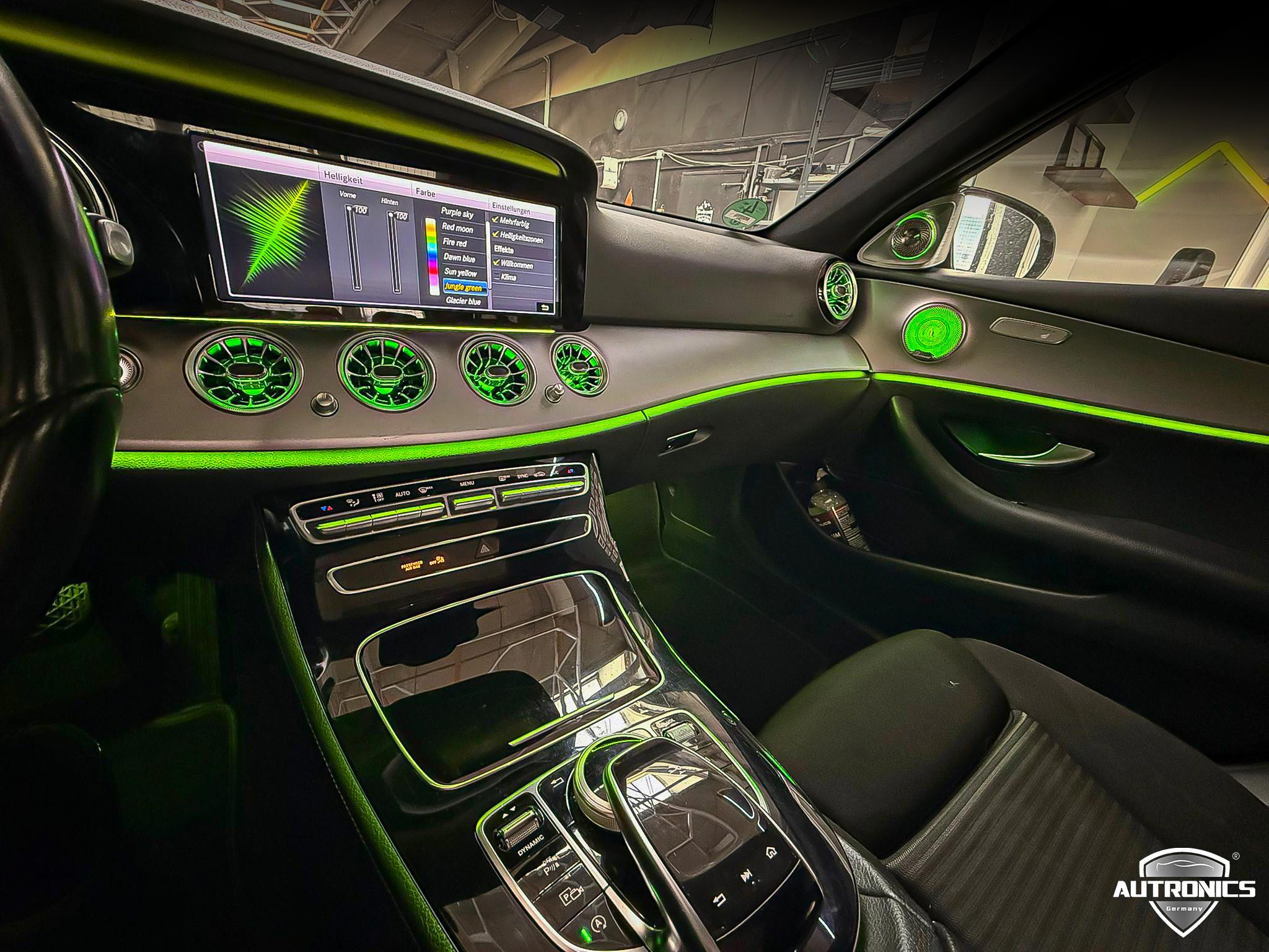 LED Ambientebeleuchtung Nachrüsten – Premium Innenraumlicht für Mercedes E Klasse W213 (2013-2024)