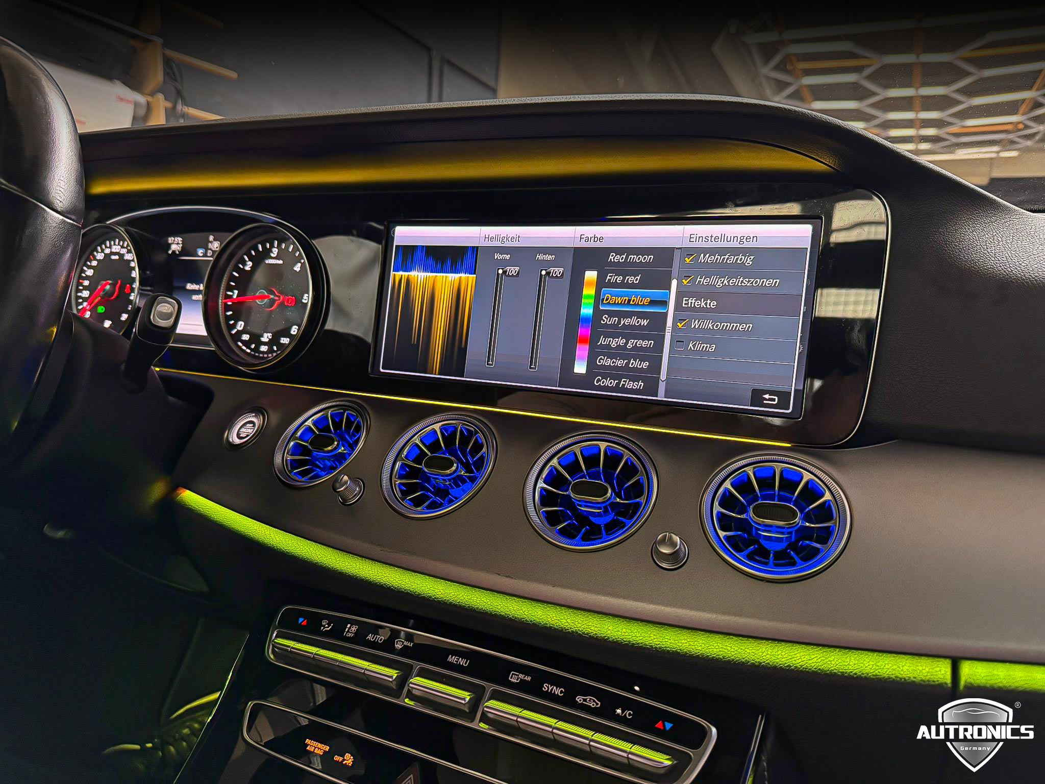 LED Ambientebeleuchtung Nachrüsten – Premium Innenraumlicht für Mercedes E Klasse W213 (2013-2024)