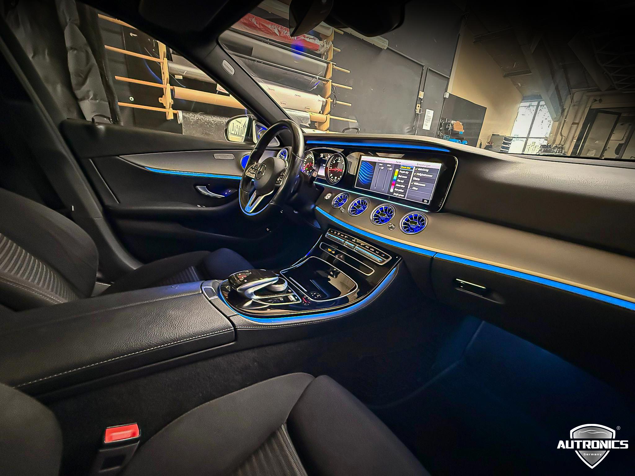 LED Ambientebeleuchtung Nachrüsten – Premium Innenraumlicht für Mercedes E Klasse W213 (2013-2024)