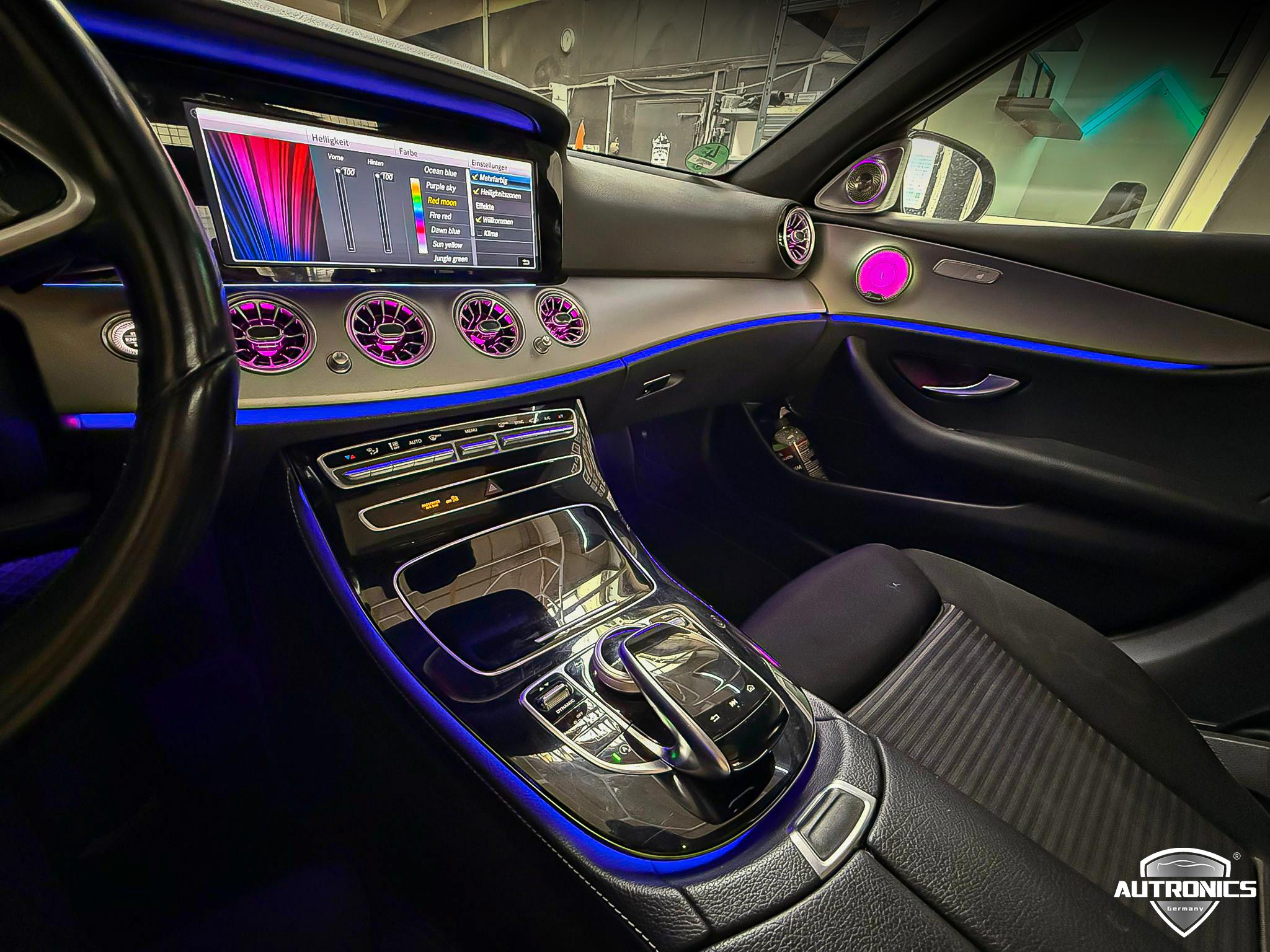 LED Ambientebeleuchtung Nachrüsten – Premium Innenraumlicht für Mercedes E Klasse W213 (2013-2024)