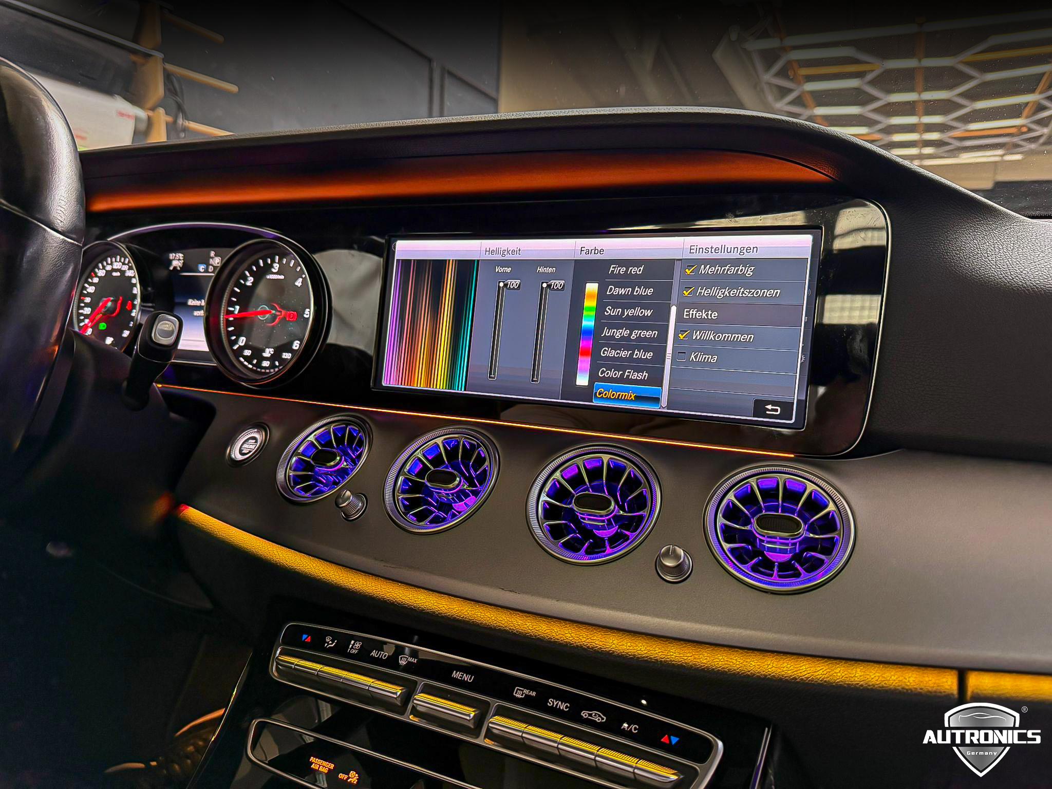 LED Ambientebeleuchtung Nachrüsten – Premium Innenraumlicht für Mercedes E Klasse W213 (2013-2024)