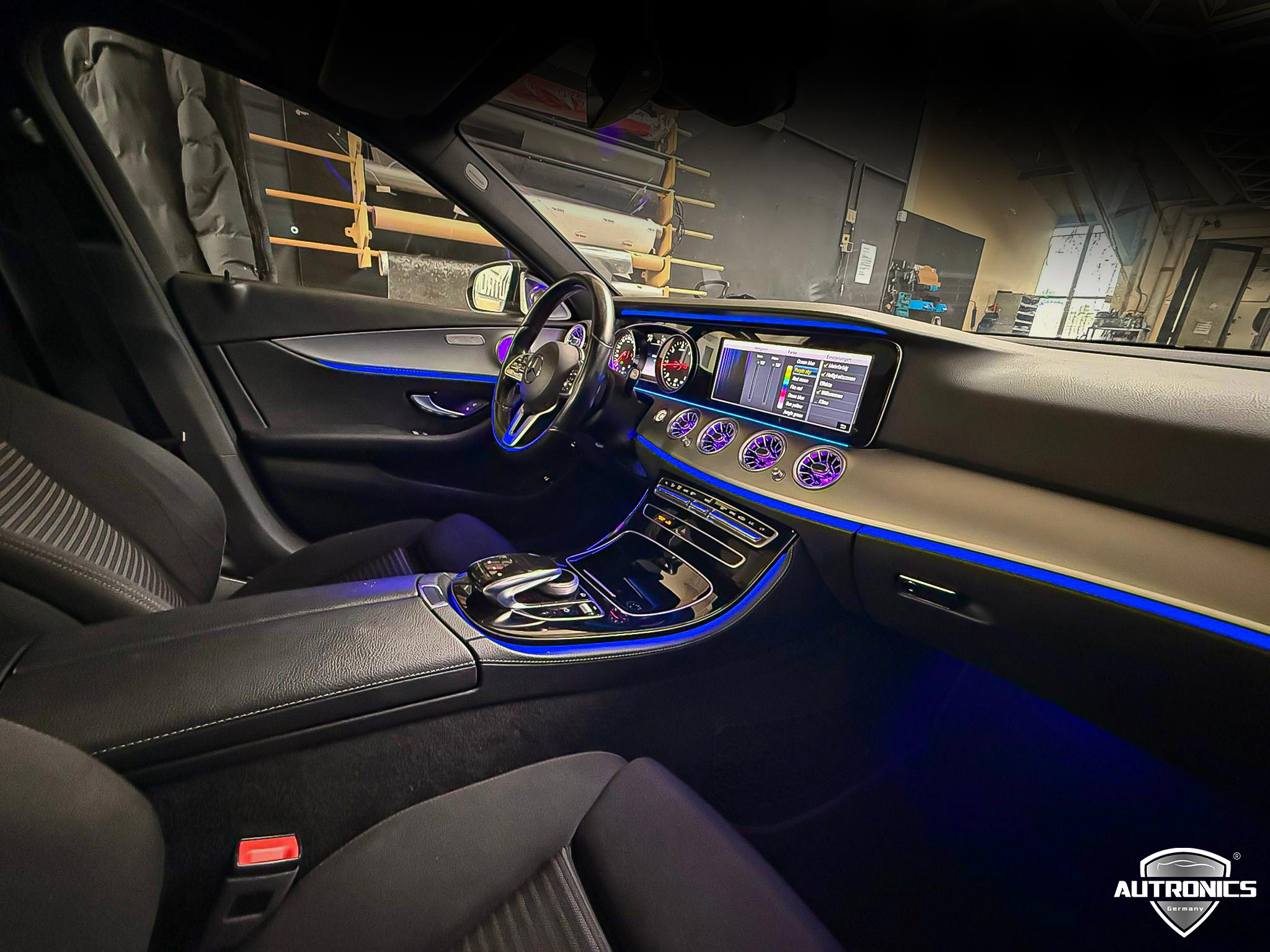 LED Ambientebeleuchtung Nachrüsten – Premium Innenraumlicht für Mercedes E Klasse W213 (2013-2024)