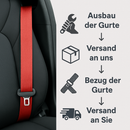 Autogurte beziehen lassen Farbige Sicherheitsgurte Auto- Gurt nach Wunsch (Versandservice)