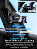 Dashcam Auto Kamera 180° / 360° Sicherheitskamera mit 24/7 Aufnahme & professionellem Einbau