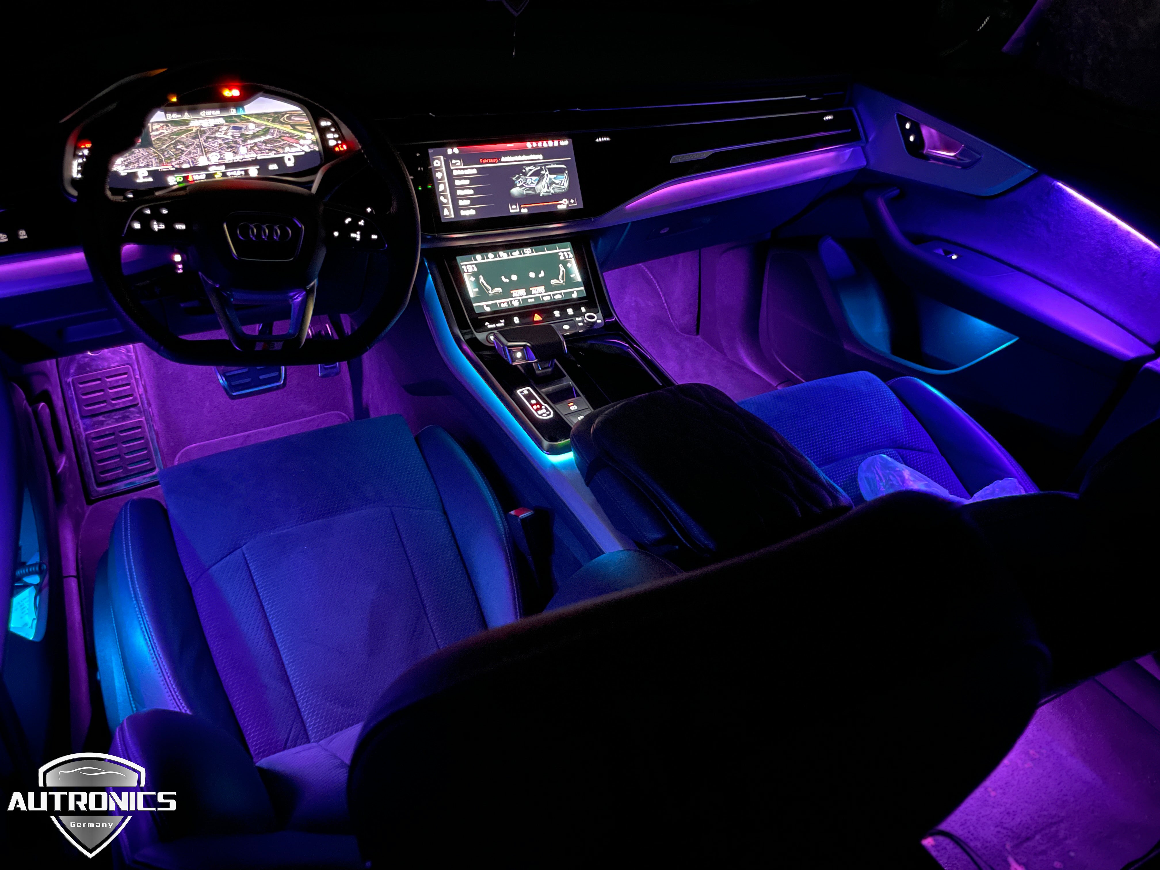 LED Ambientebeleuchtung Nachrüsten – Premium Innenraumlicht für Audi Q7 ab 2019
