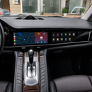 Android 13 Dual-Widescreen Display Nachrüstung – 12,3" Full HD CarPlay Android Auto Navigation Multimedia System 8GB RAM 128GB ROM passend für Porsche Panamera Cayenne Macan inkl. Profi-Einbau