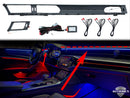 LED Ambientebeleuchtung Zusatz- Cockpit Leiste – Dekor Mittelleiste für Audi A4, A5, A6, A7, A8 MMI