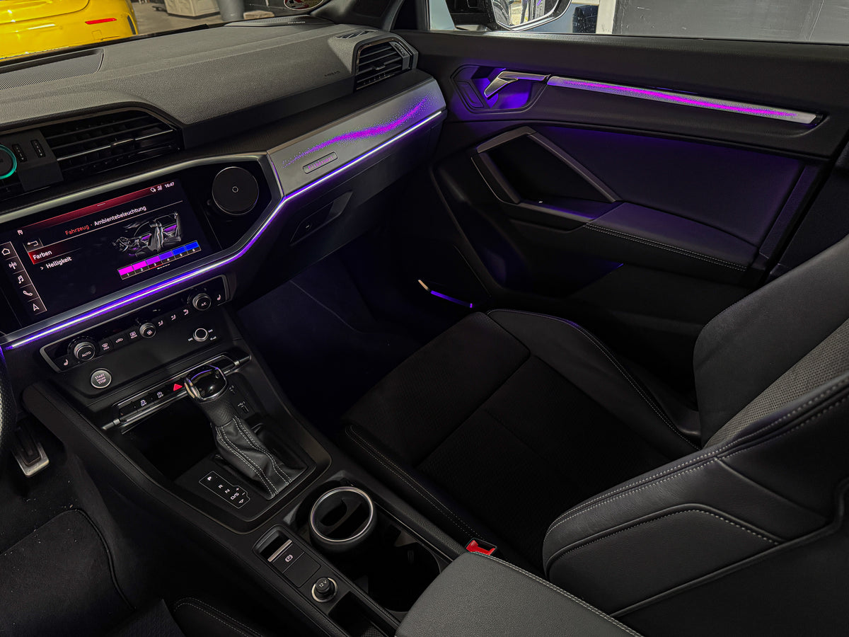 LED Ambientebeleuchtung Nachrüsten – Premium Innenraumlicht für Audi Q3 F3