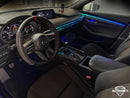 Dynamische LED Ambientebeleuchtung Nachrüstung für Mazda 3 Premium Innenraumbeleuchtung mit RGB-App-Steuerung & Farbverlaufseffekt