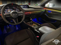 Mazda 3 Ambientebeleuchtung Nachrüstung RGB LED – Dynamische Innenraumbeleuchtung mit App Steuerung inkl. Profi Einbau
