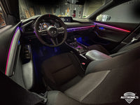 Mazda 3 Ambientebeleuchtung Nachrüstung RGB LED – Dynamische Innenraumbeleuchtung mit App Steuerung inkl. Profi Einbau