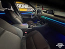 Dynamische LED Ambientebeleuchtung Nachrüstung für Mazda 3 Premium Innenraumbeleuchtung mit RGB-App-Steuerung & Farbverlaufseffekt