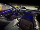 Dynamische LED Ambientebeleuchtung Nachrüstung für Mazda 3 Premium Innenraumbeleuchtung mit RGB-App-Steuerung & Farbverlaufseffekt