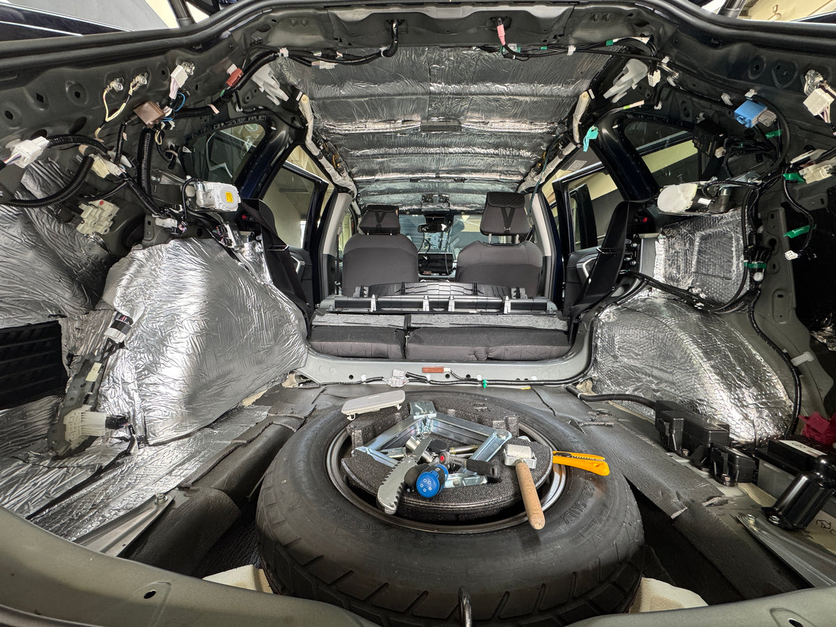 Fahrzeug-Schall- und Isolationsdämmung Schalldämmung Nachrüstung Isolation Auto Dämmung Schall- Lärm- Schutz Fahrgeräusch Reduzierung