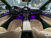 Ambientebeleuchtung Nachrüsten Mercedes GLS Klasse X166 LED Lichtsystem Innenraumbeleuchtung