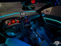 Ambientebeleuchtung Nachrüstung Peugeot RCZ R RGB LED Dynamische Innenraumbeleuchtung inkl. Profi Einbau