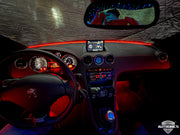 Ambientebeleuchtung Nachrüstung Peugeot RCZ R RGB LED Dynamische Innenraumbeleuchtung inkl. Profi Einbau
