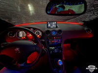 Ambientebeleuchtung Nachrüstung Peugeot RCZ R RGB LED Dynamische Innenraumbeleuchtung inkl. Profi Einbau