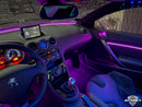 Ambientebeleuchtung Nachrüstung Peugeot RCZ R RGB LED Dynamische Innenraumbeleuchtung inkl. Profi Einbau