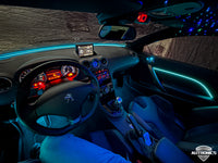 Ambientebeleuchtung Nachrüstung Peugeot RCZ R RGB LED Dynamische Innenraumbeleuchtung inkl. Profi Einbau