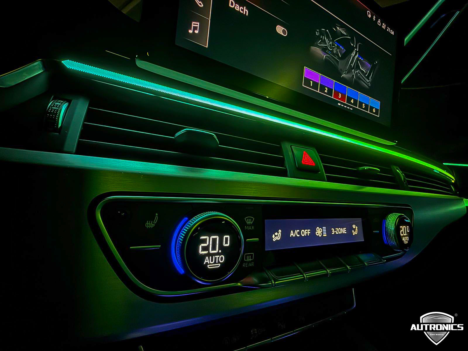 LED Ambientebeleuchtung Nachrüsten – Premium Innenraumlicht für Audi A5 Coupe ab 2016