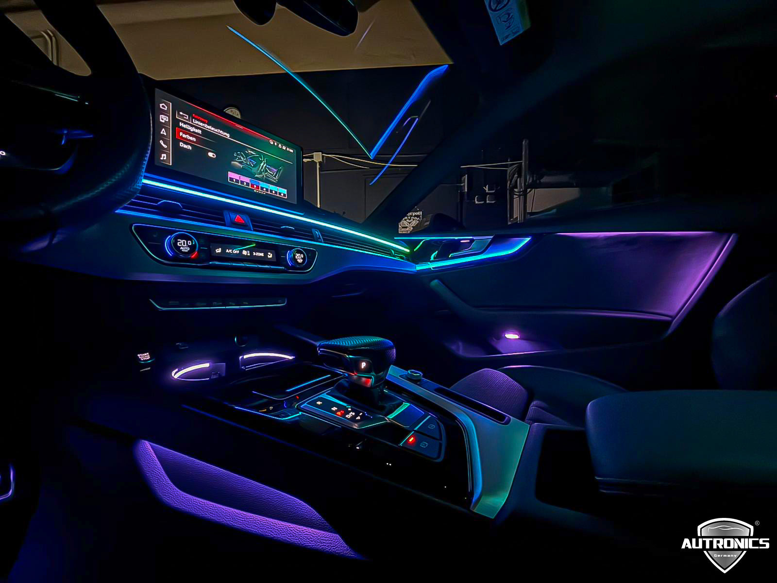 LED Ambientebeleuchtung Nachrüsten – Premium Innenraumlicht für Audi A5 Coupe ab 2016