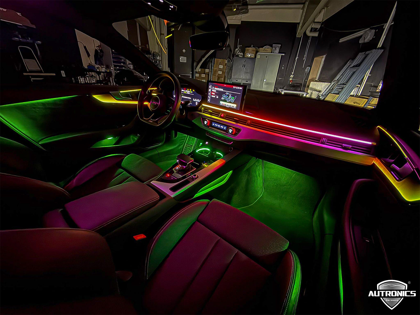 LED Ambientebeleuchtung Nachrüsten – Premium Innenraumlicht für Audi A5 Coupe ab 2016